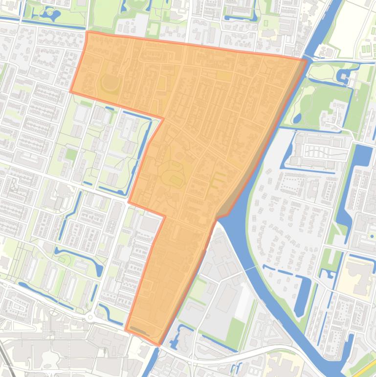 Kaart van de buurt Jutphaas.