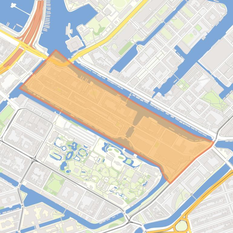 Kaart van de buurt Kadijken.