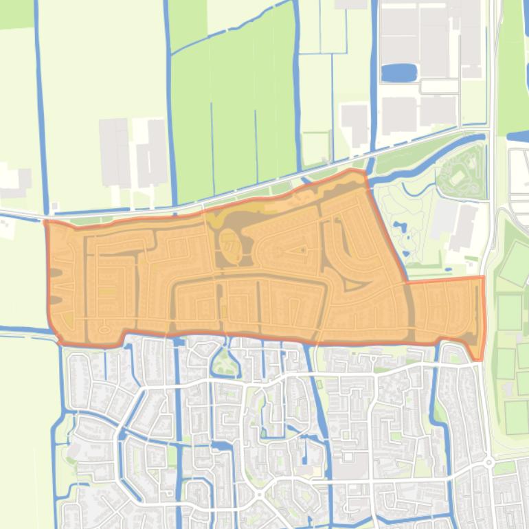 Kaart van de buurt Kadijken.