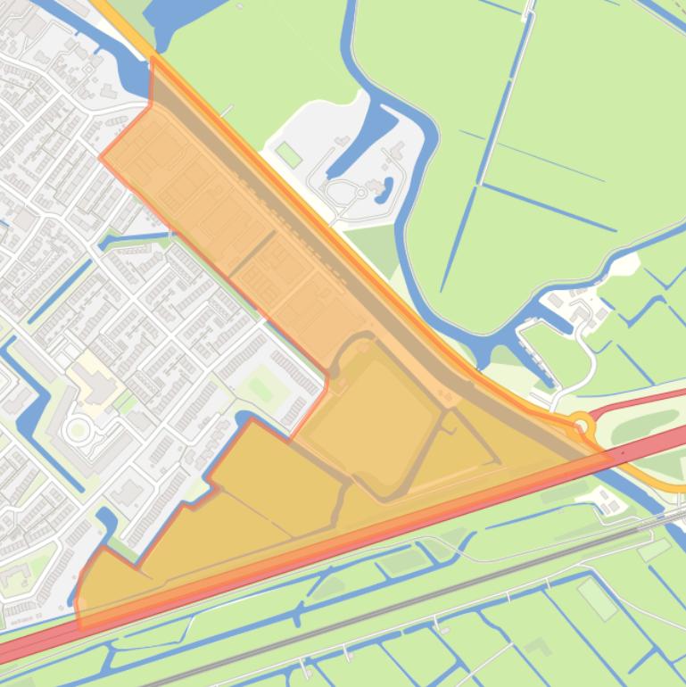 Kaart van de buurt Kagerweide.