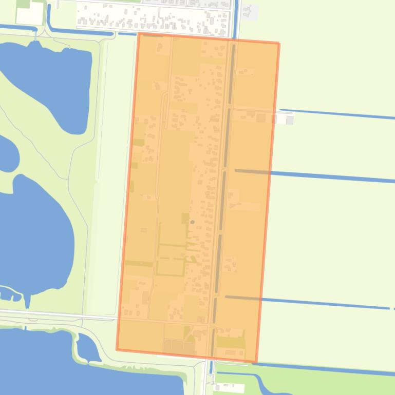 Kaart van de buurt Kamerlingswijk.