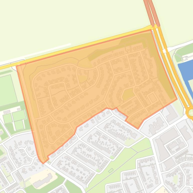 Kaart van de Kampbuurt.