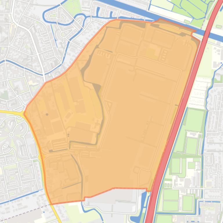 Kaart van de buurt Kamphuizerpolder.