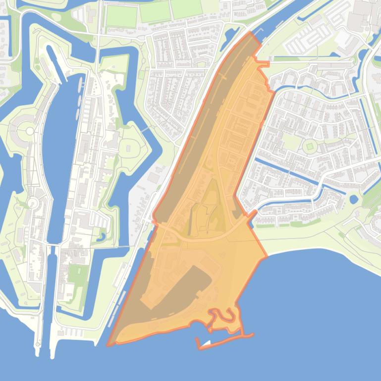 Kaart van de buurt Kanaalzicht.