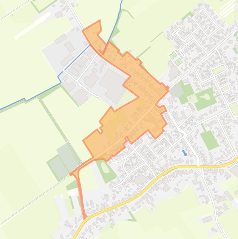 Kaart van de buurt Kapellerweg-Rijt.