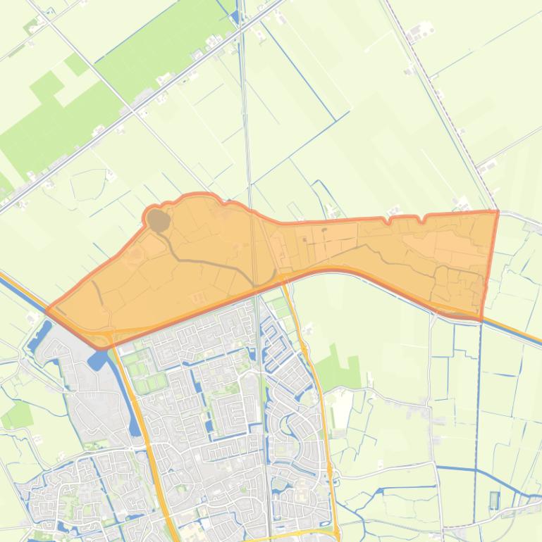 Kaart van de buurt Keinse ’t Wad en Buitengebied.