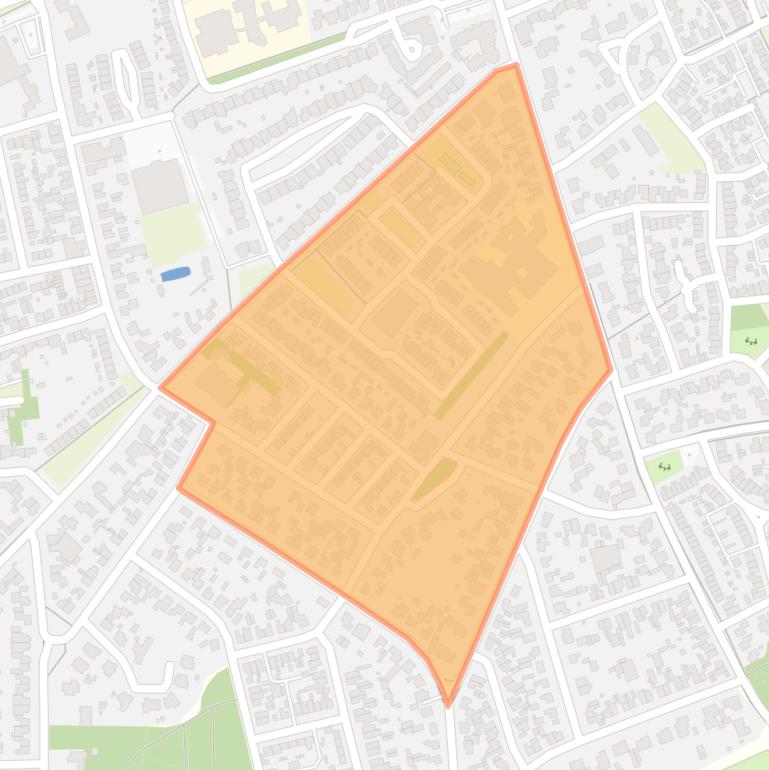 Kaart van de buurt Kennedystraat.