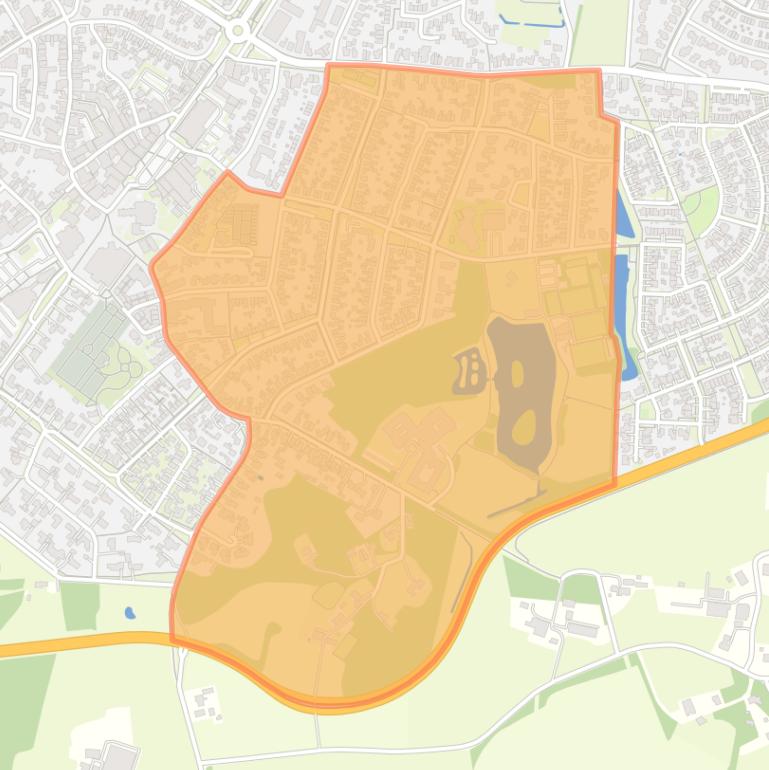 Kaart van de buurt Kerkeres.