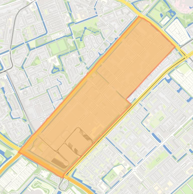 Kaart van de buurt Kerketuinen en Zichtenburg.