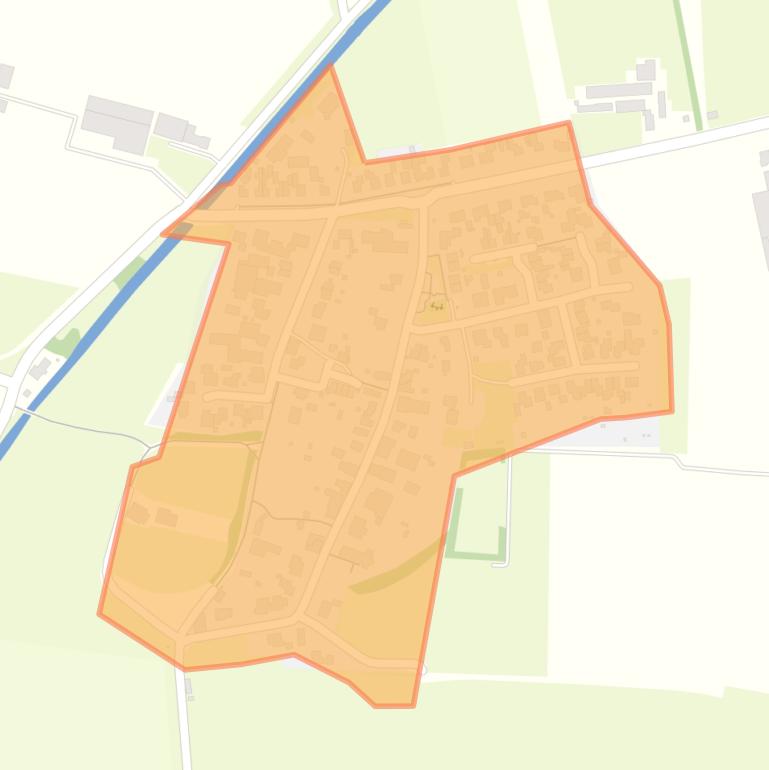 Kaart van de buurt Kern Altforst.