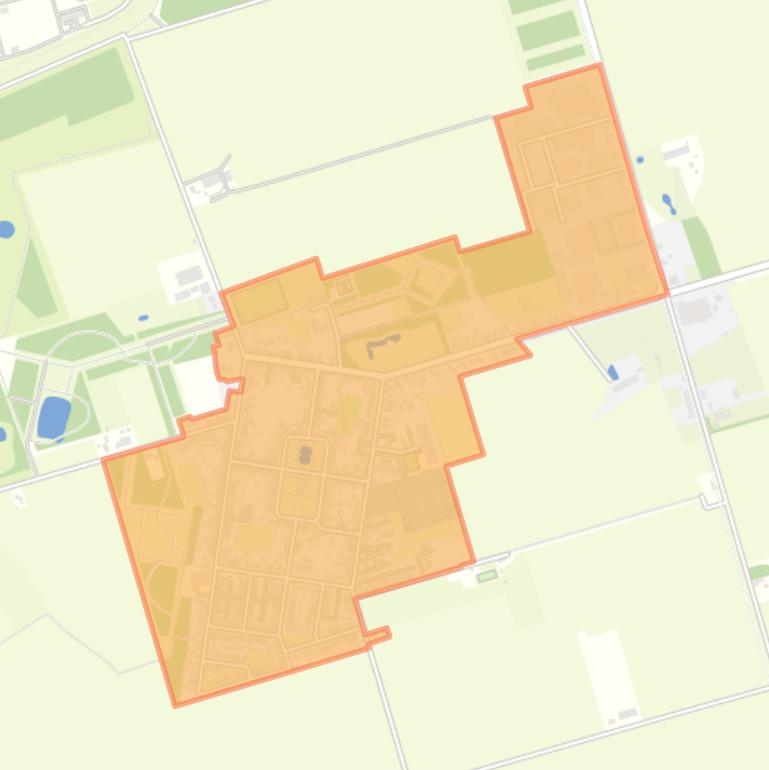 Kaart van de buurt Kern Borssele.