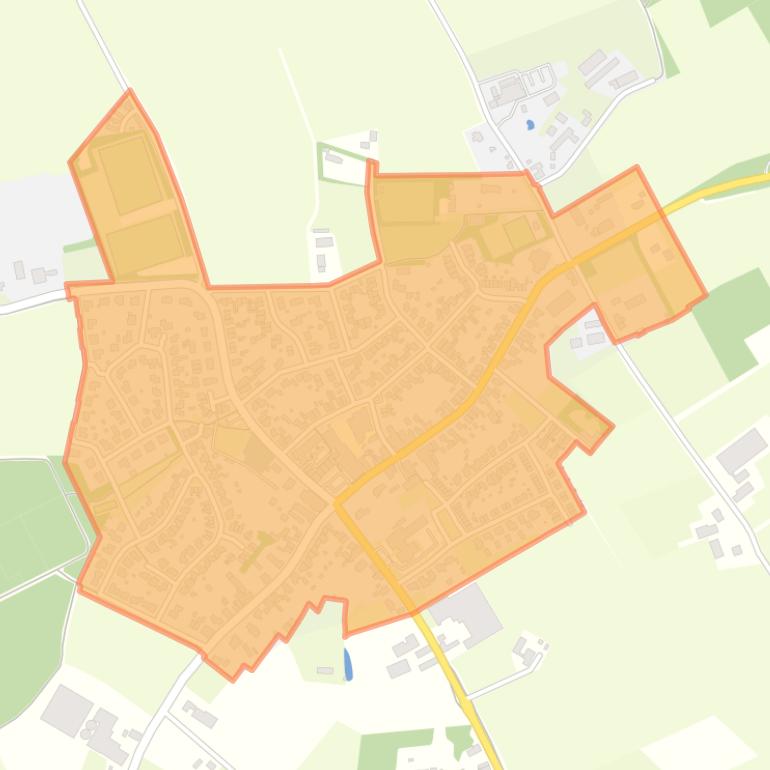 Kaart van de buurt Kern Ell.