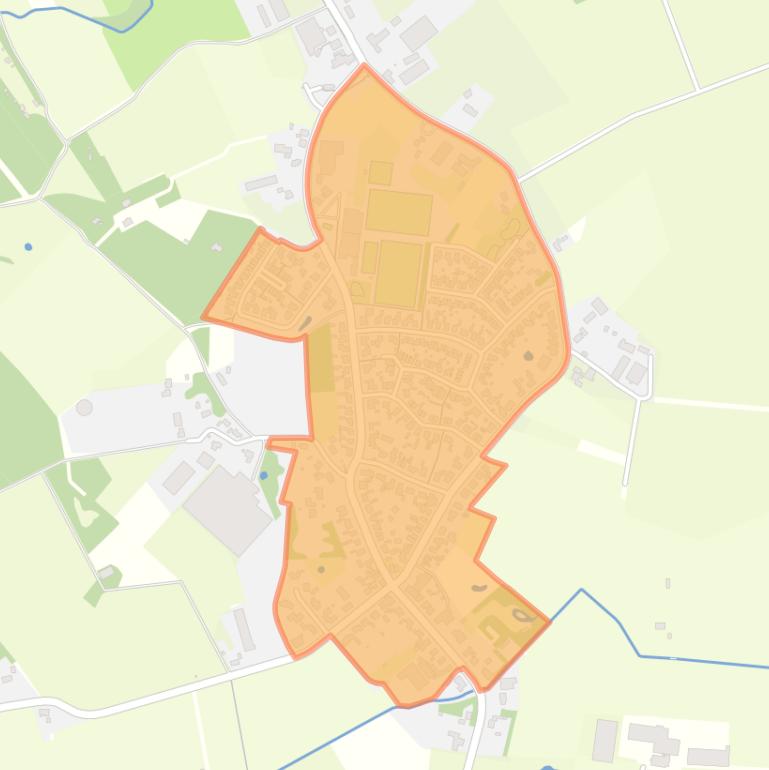 Kaart van de buurt Kern Galder.