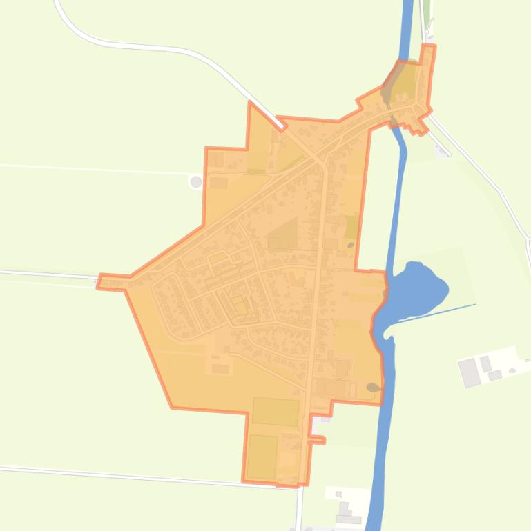 Kaart van de buurt Kern Graauw.