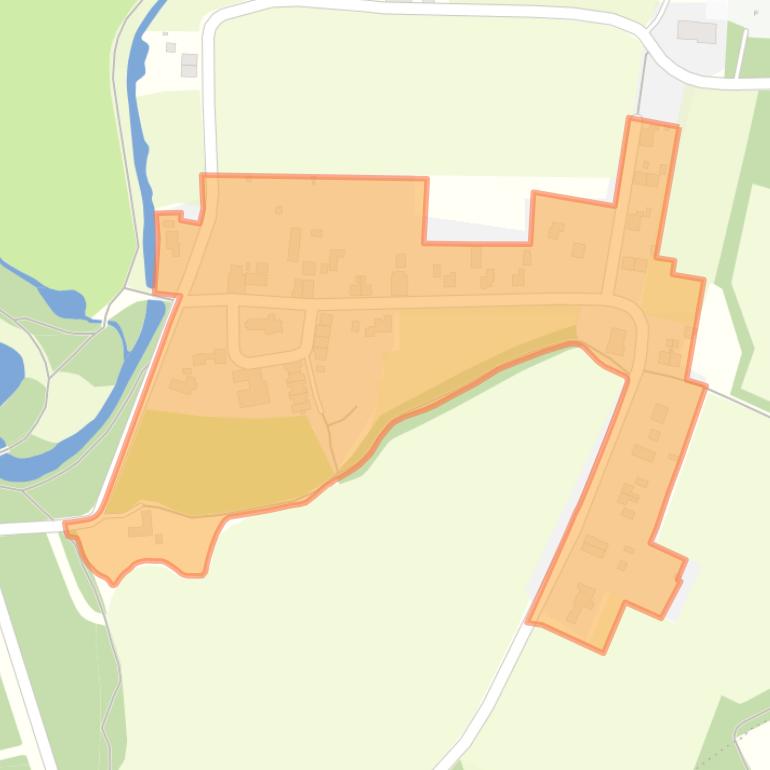 Kaart van de buurt Kern Hemmen.