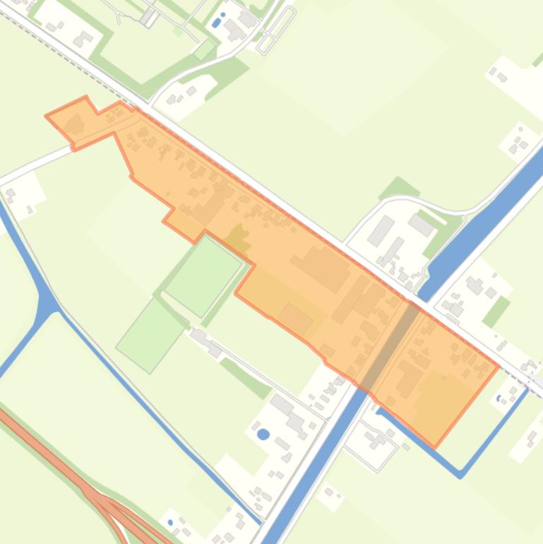 Kaart van de buurt Kern Kloosterdijk.