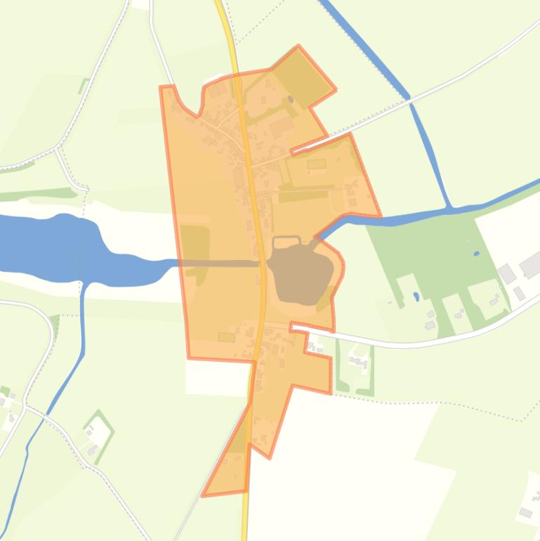 Kaart van de buurt Kern Kuitaart.