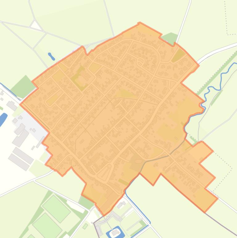 Kaart van de buurt Kern Neeritter.