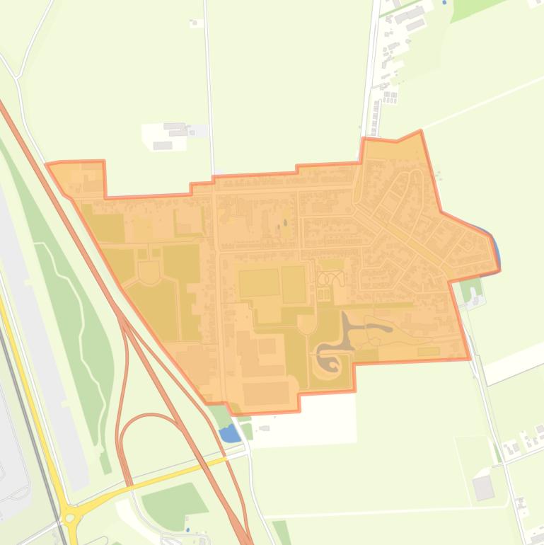 Kaart van de buurt Kern Nieuwdorp.