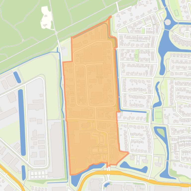 Kaart van de buurt Kern Ommen - Alteveer Bedrijven.