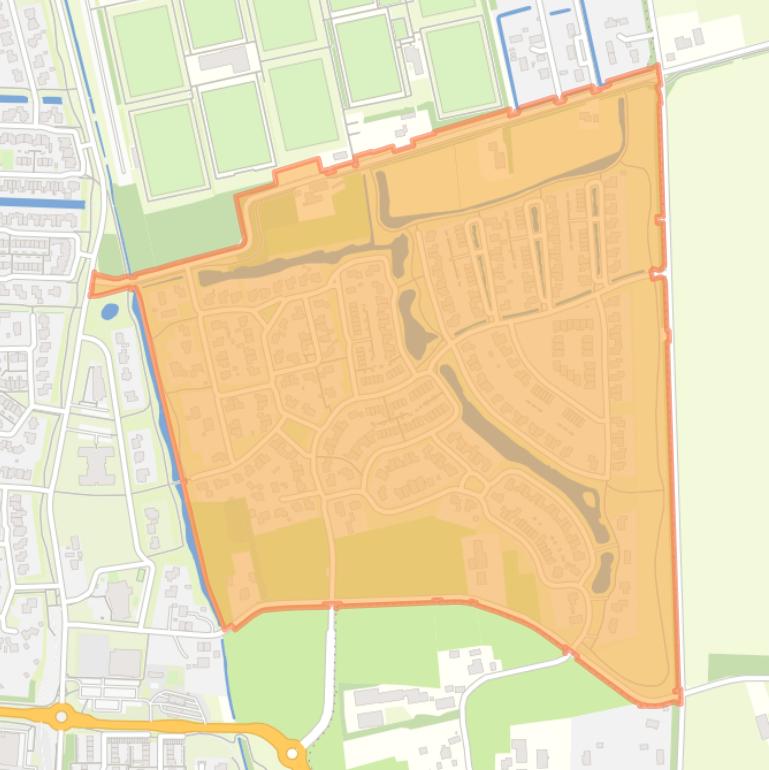 Kaart van de buurt Kern Ommen - Vlierlanden.