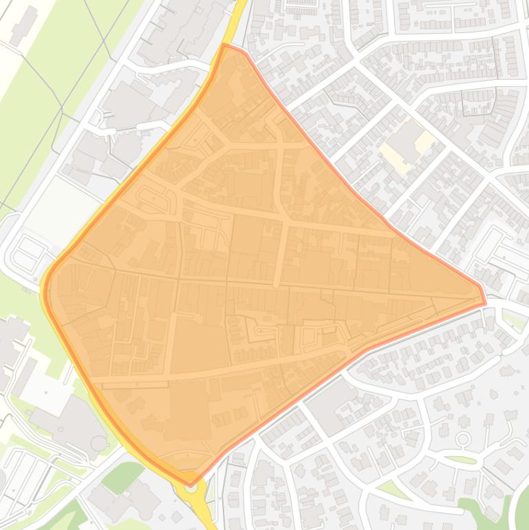 Kaart van de buurt Kern Zee.