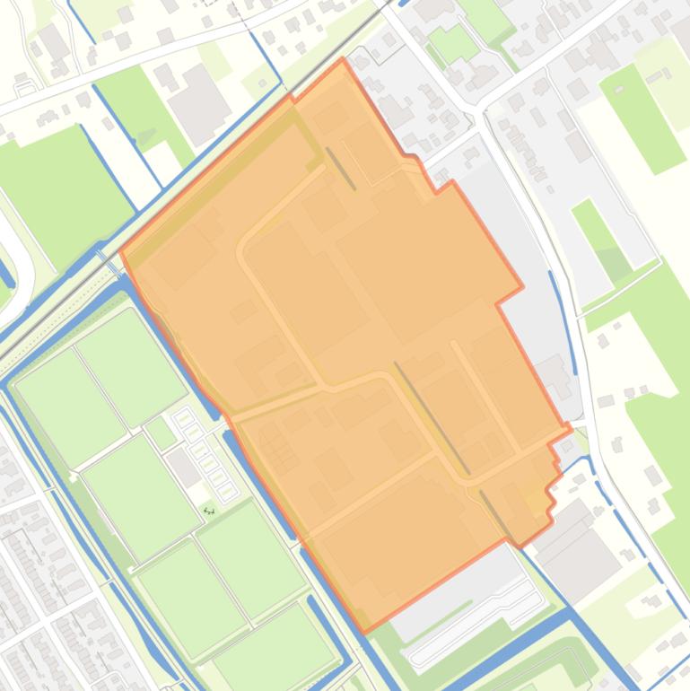 Kaart van de Kersenboogerd-Zuid - Buurt 33 09.