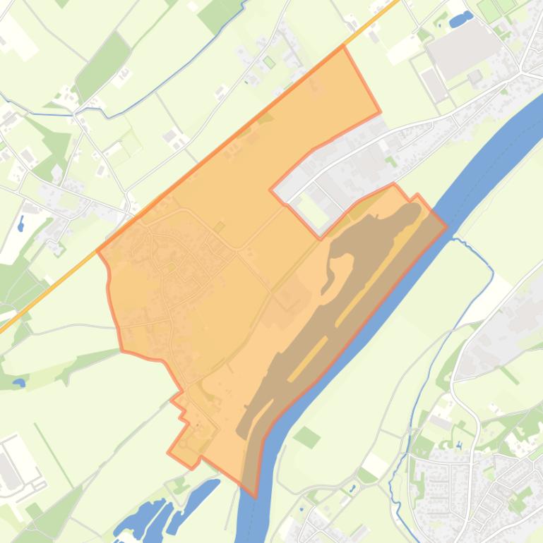 Kaart van de buurt Kessel Eik-centrum.