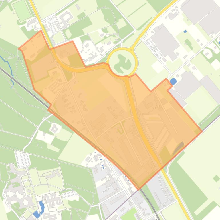 Kaart van de buurt Keulse Barriére.