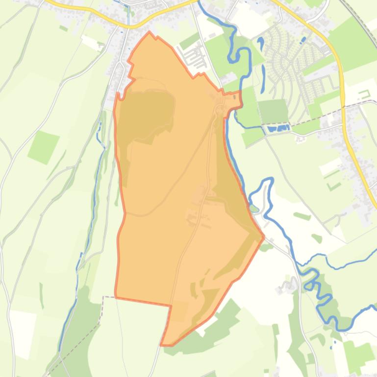 Kaart van de buurt Keutenberg - Sousberg.