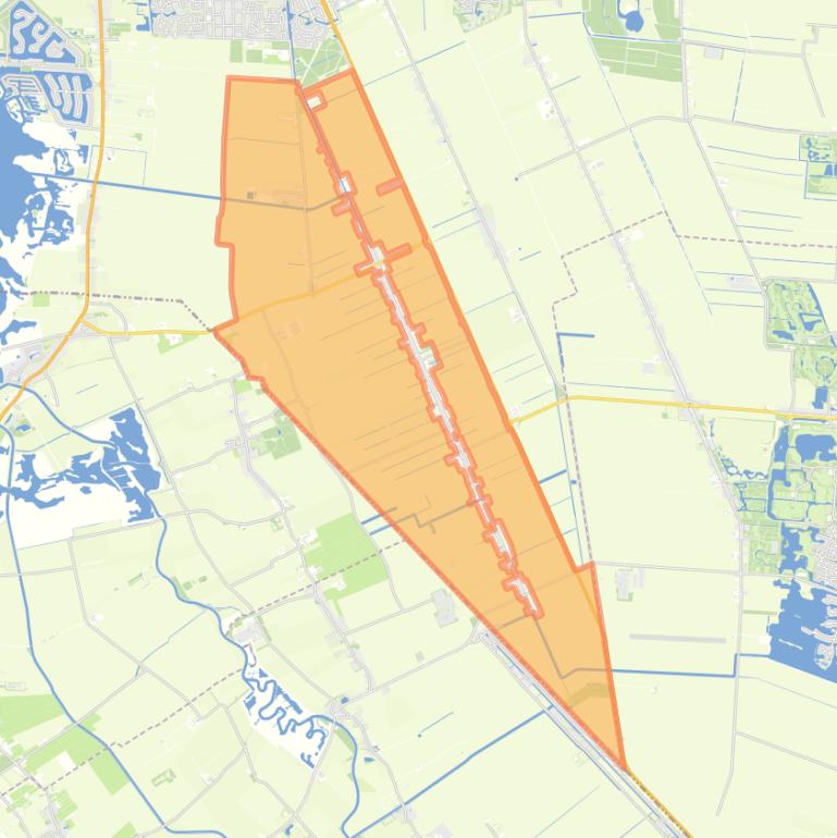 Kaart van de buurt Kiel-Windeweer Buitengebied.