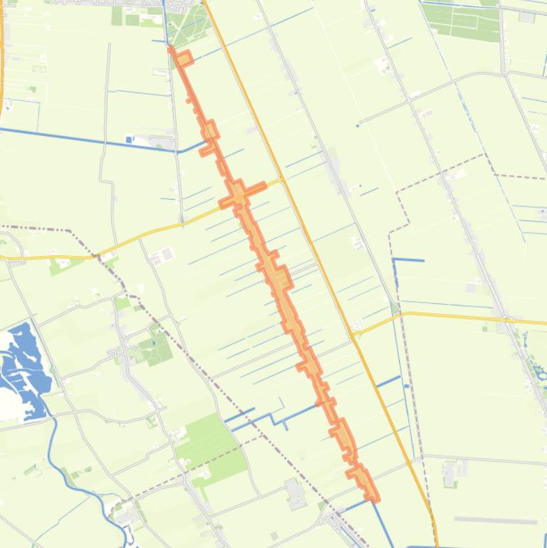 Kaart van de buurt Kiel-Windeweer.