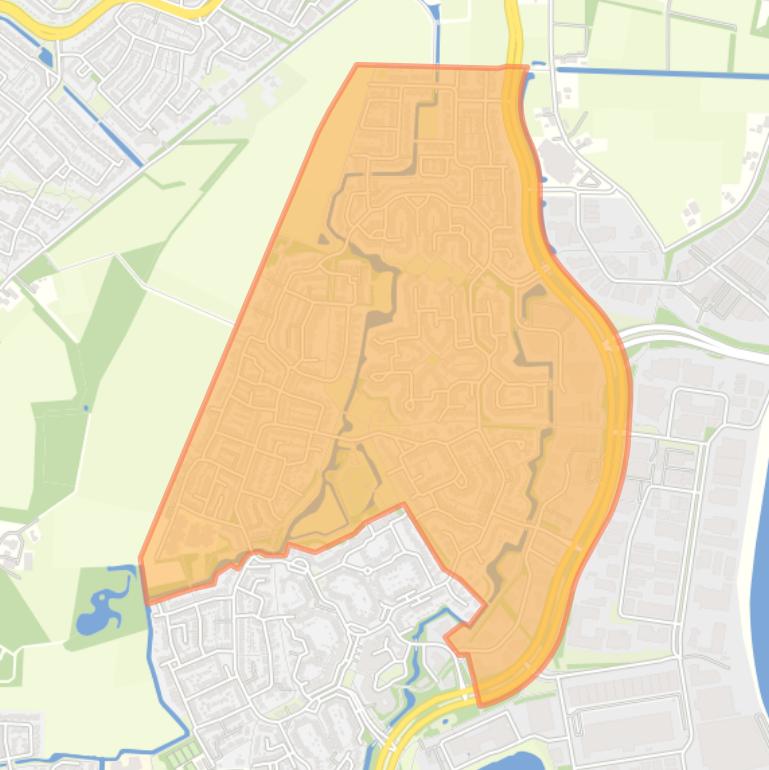 Kaart van de buurt Kievitsloop.