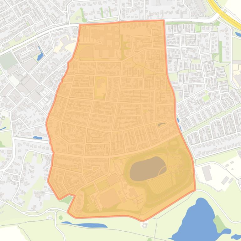 Kaart van de buurt Klappenburg.