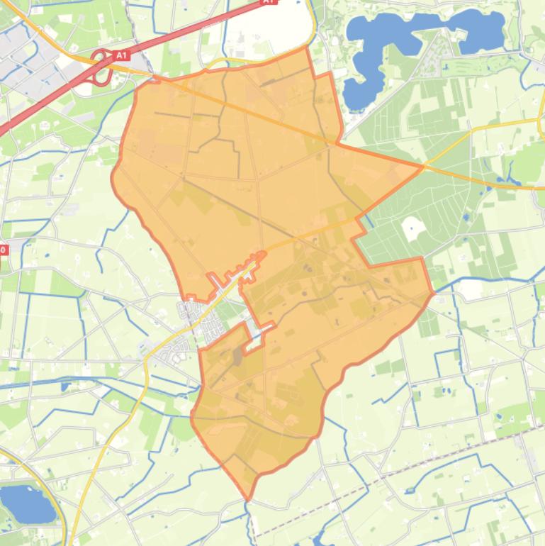 Kaart van de buurt Klarenbeek Buitengebied.