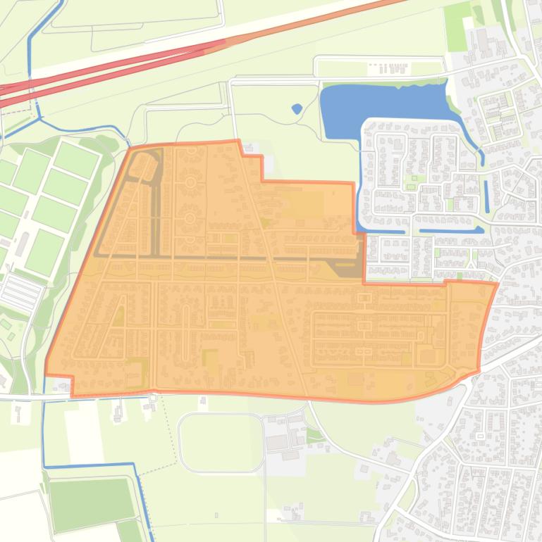 Kaart van de buurt Klaverkamp-Klein Rome.