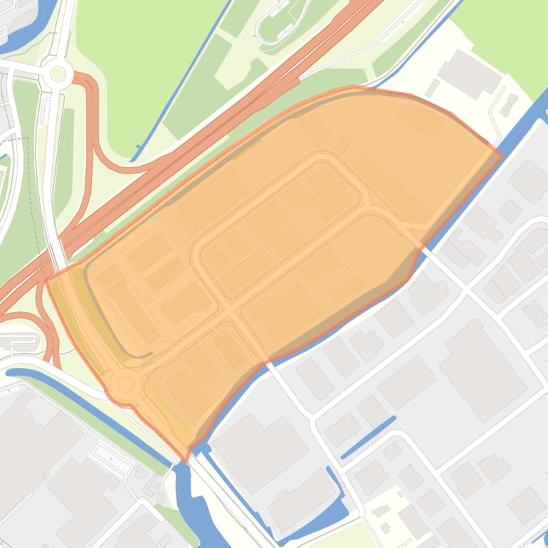 Kaart van de buurt Klei-Oost.