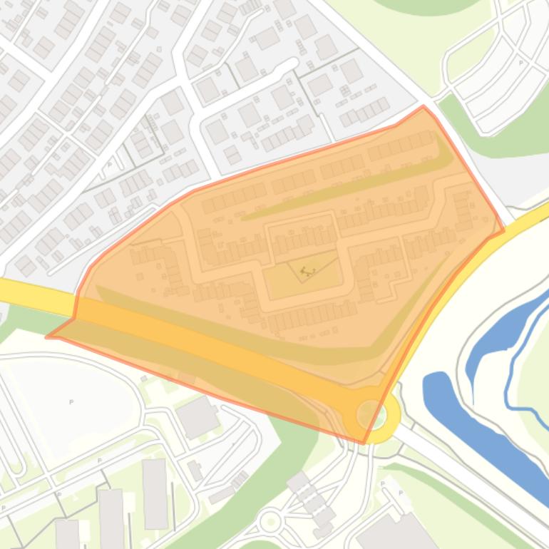 Kaart van de buurt Kleikoelen.