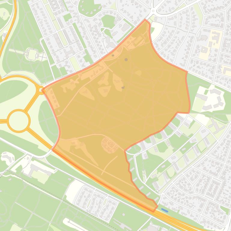 Kaart van de buurt Klein Zwitserland-Hoog.