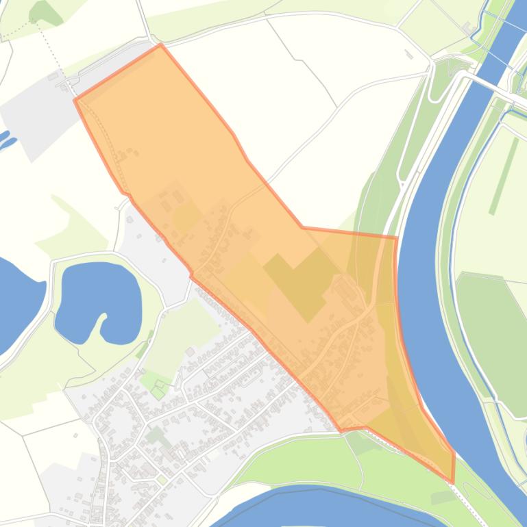 Kaart van de buurt Kleine Meers en Veldschuur.