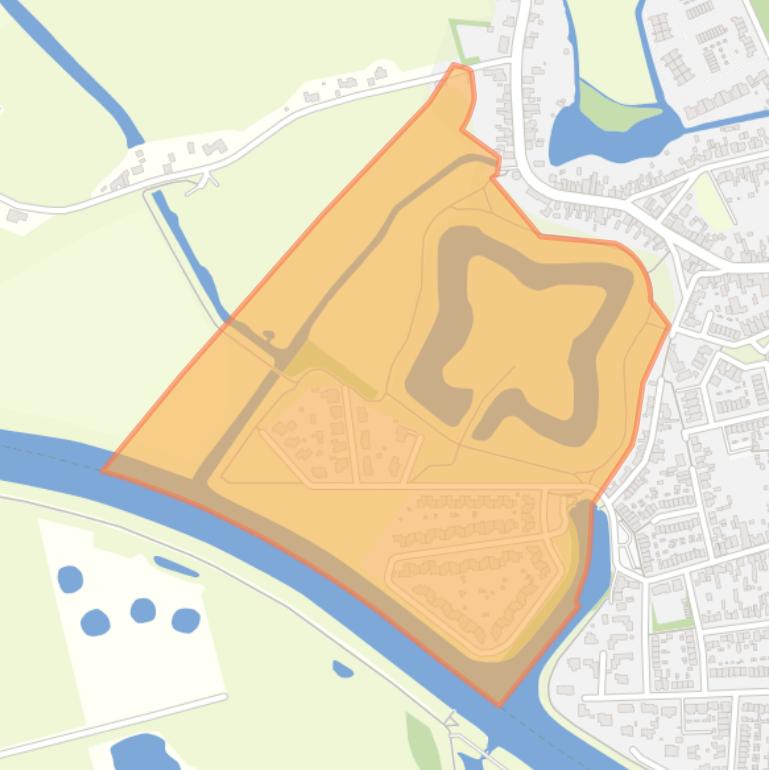 Kaart van de buurt Kleine Schans.