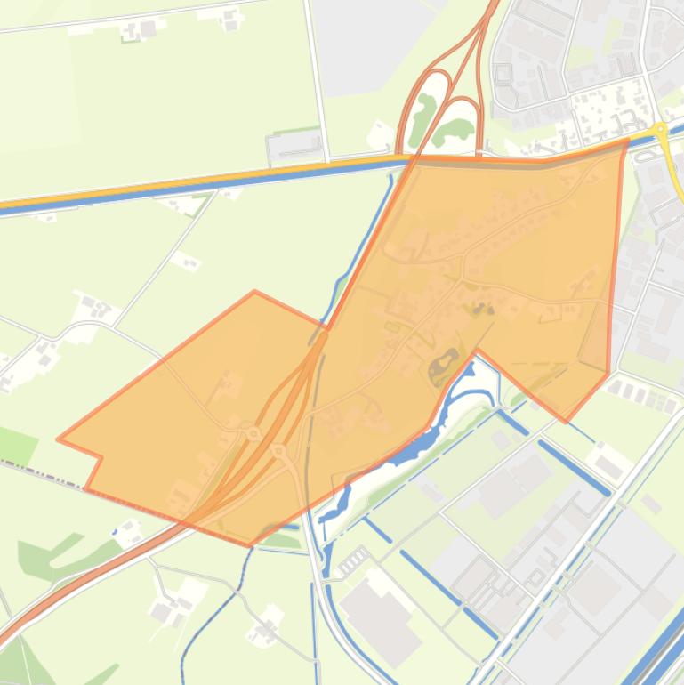 Kaart van de buurt Klooster.