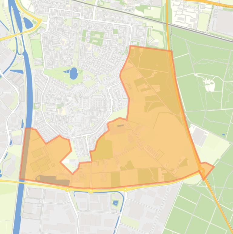 Kaart van de buurt Kloostereind.