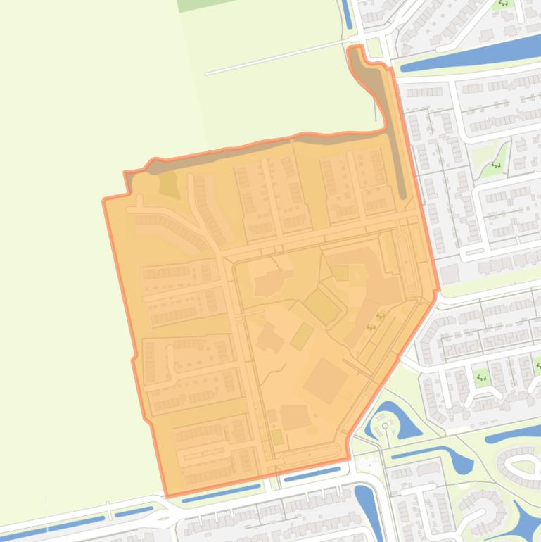 Kaart van de buurt Kloostergaarde.