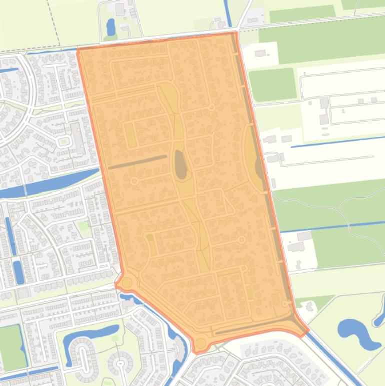 Kaart van de buurt Kloosterhout.