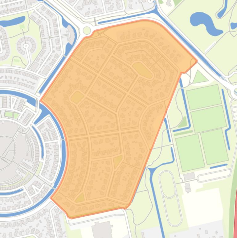 Kaart van de buurt Kloosterlanen.