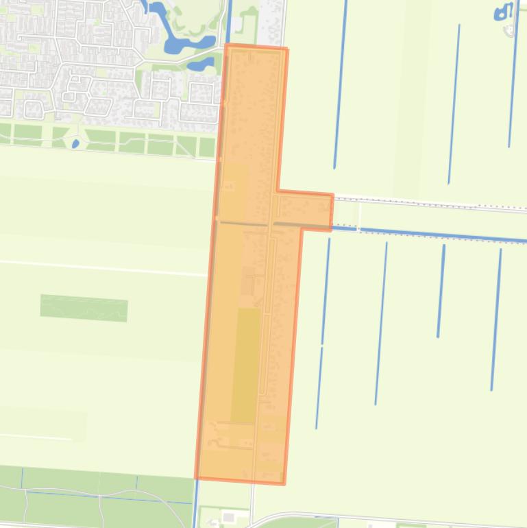 Kaart van de buurt Kloostermanswijk.