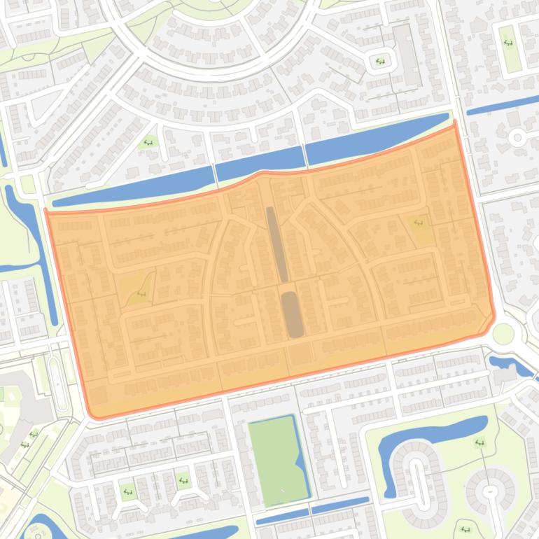 Kaart van de buurt Kloosterstede.