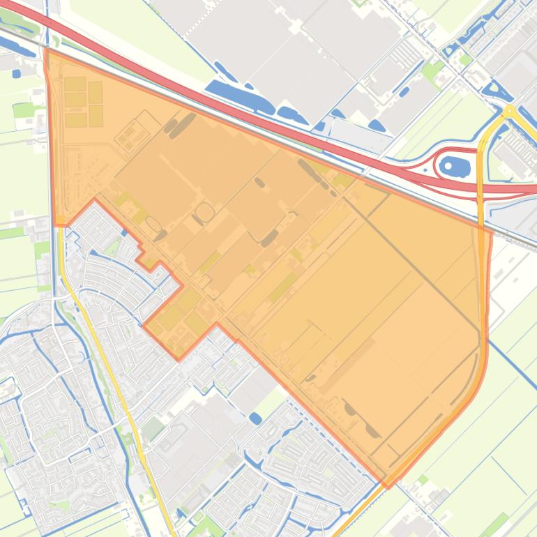 Kaart van de buurt Knibbelweg.