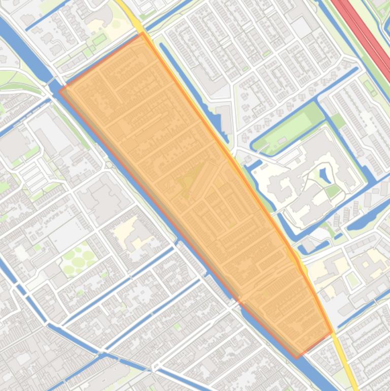 Kaart van de buurt Koepoort.